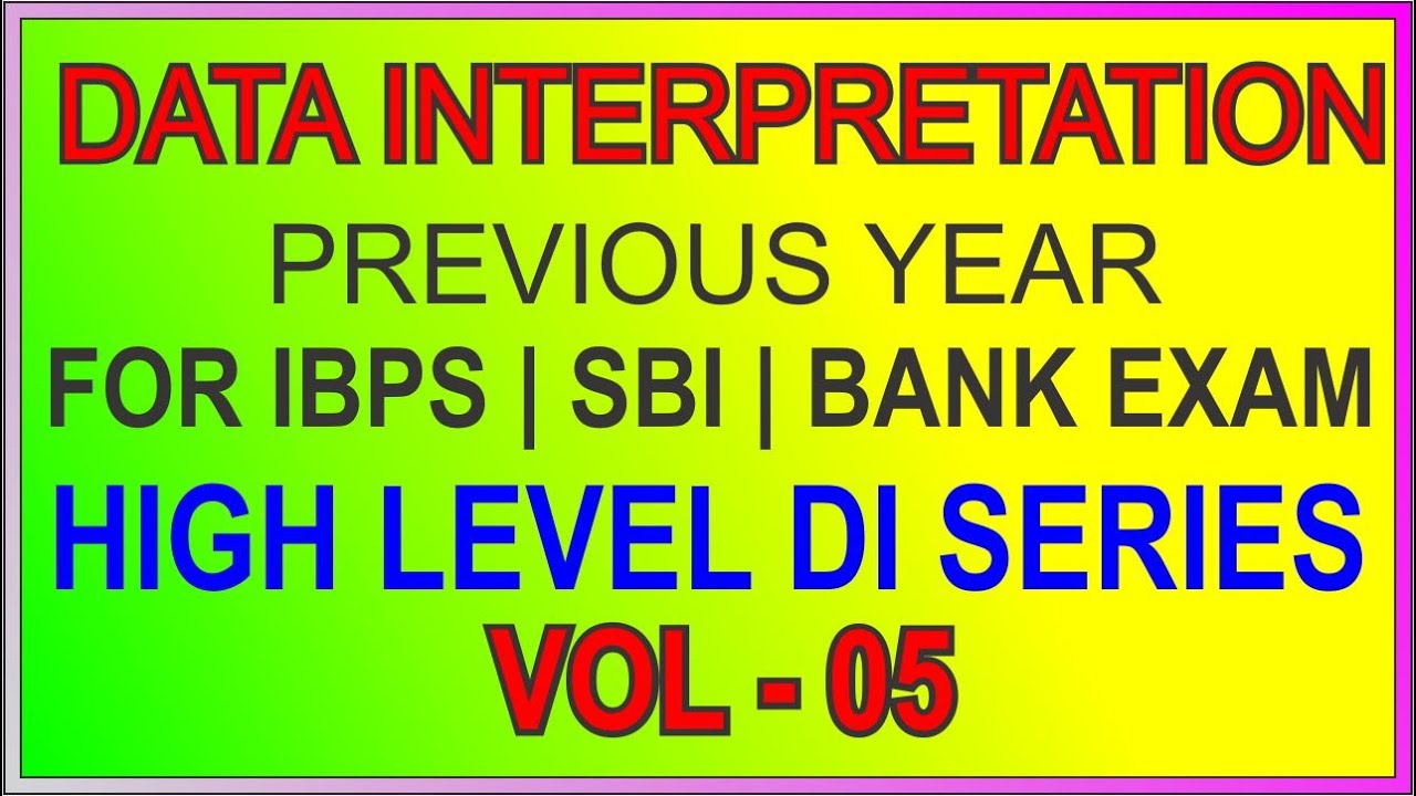 Data Interpretation Questions | Memory Based BOB 2017 | SBI IBPS RRB PO ...