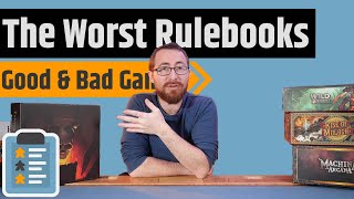 The Worst 10 Rulebooks I've Suffered Through
