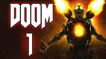 DOOM Walkthrough Gameplay ~ No commentary ~ 1080p ~ Part 1 ~ Rip & Tear ✔