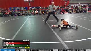 Bantam 53 Keaton Chard Oregon YWC-RT Elite Vs Cayden Rowley West Bend