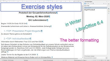 Tutorial exercise: Styles in Writer - LibreOffice 6.4