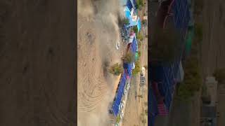 Mujra👀😵#Scorpio #s11 #stunt #desertsafari #adventure #wedding #droneshots #trending #travel #skybox