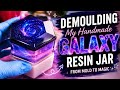 The Most Beautiful Galaxy Resin Jar I’ve Made!