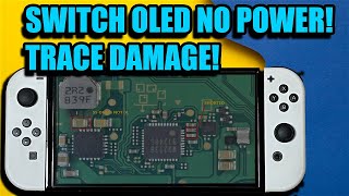 Nintendo Switch OLED With No Power Repair