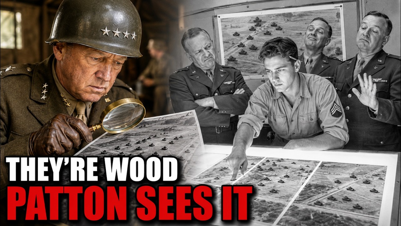 A 21-Year-Old Photo Analyst Said the Panzers Were Wooden Decoys — Every Colonel Disagreed with Her