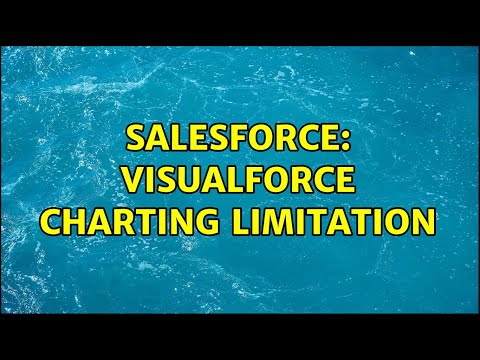 Salesforce: Visualforce Charting