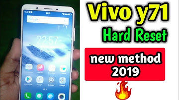 Vivo y71 hard reset | How to backup & restore vivo phones | new method 2019 created for you