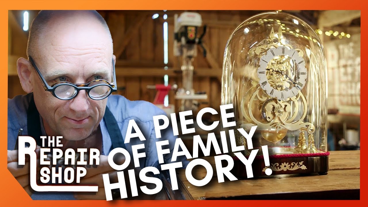 Repairing A Victorian Skeleton Clock From The First World War | The Repair Shop