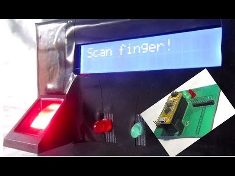 How to Make a Fingerprint Machine - Identity verification | DIY | Arduino | Adafruit sensor