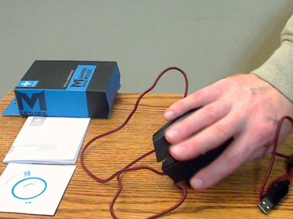 maxin M2 2500 DPI 10 Programmable Button LED Optical High Precision USB Wired Gaming Mouse