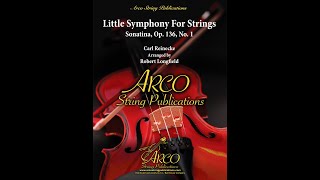 Little Symphony for Strings by Carl Reinecke Arranged by Robert Longfield