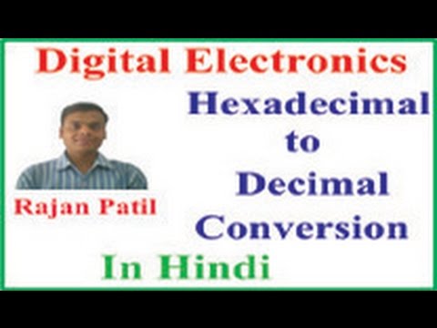 Hexadecimal to Decimal Conversion in hindi. - YouTube