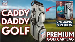 Caddy Daddy RevCore Golf Cart Bag Unboxing & Review | Best Premium Golf Bag for 2025?