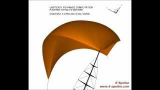 K-Epsilon - Automatic trimming of a spinnaker