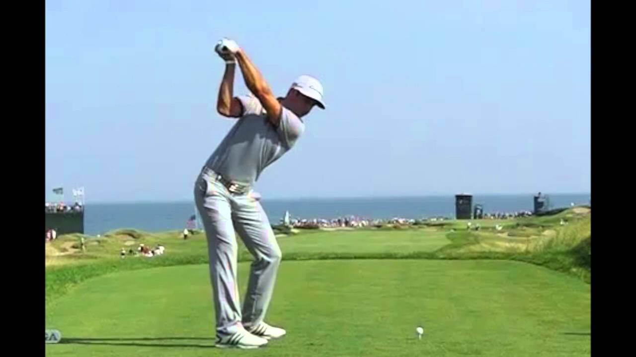 Dustin Johnson Drive vue de profil PGA Championship 2015 YouTube