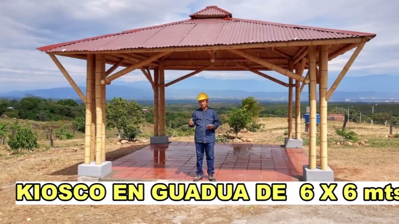 Construimos Quioscos de guadua en Neiva
