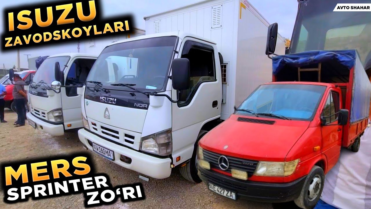 Zavodskoy isuzularni endi oling va mers sprinter,ford transit zo‘ri chiqibdi!