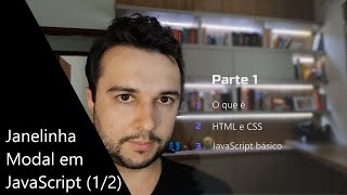 Como fazer uma JANELA MODAL em JavaScript sem frameworks (1/2)