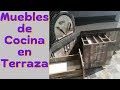 🚀Como hacer un mueble de cocina exterior o terraza😎👨‍👩‍👧‍👦✨
