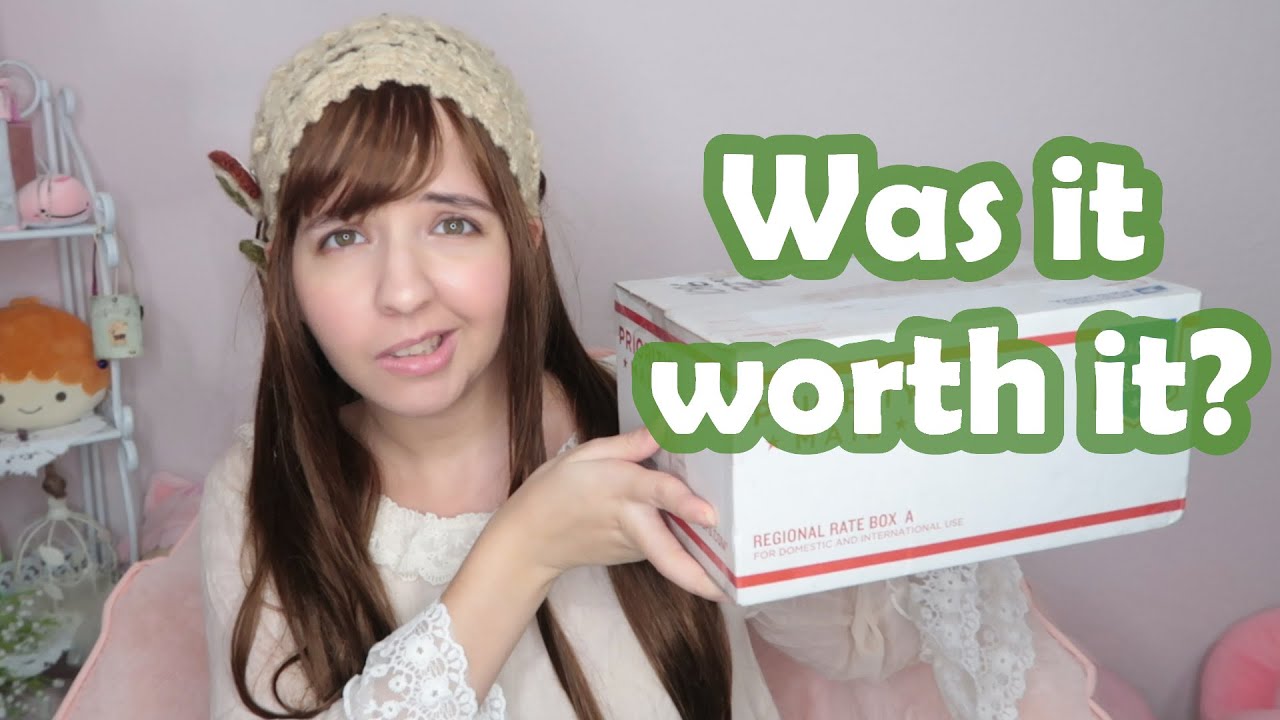 I bought a "Mori Girl" Themed Mystery Box on Depop...🍃 Miwako