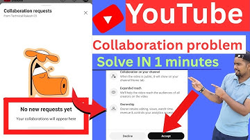 Invite A Collaborator Accept Kaise Kare | How to accept a collaborator on YouTube