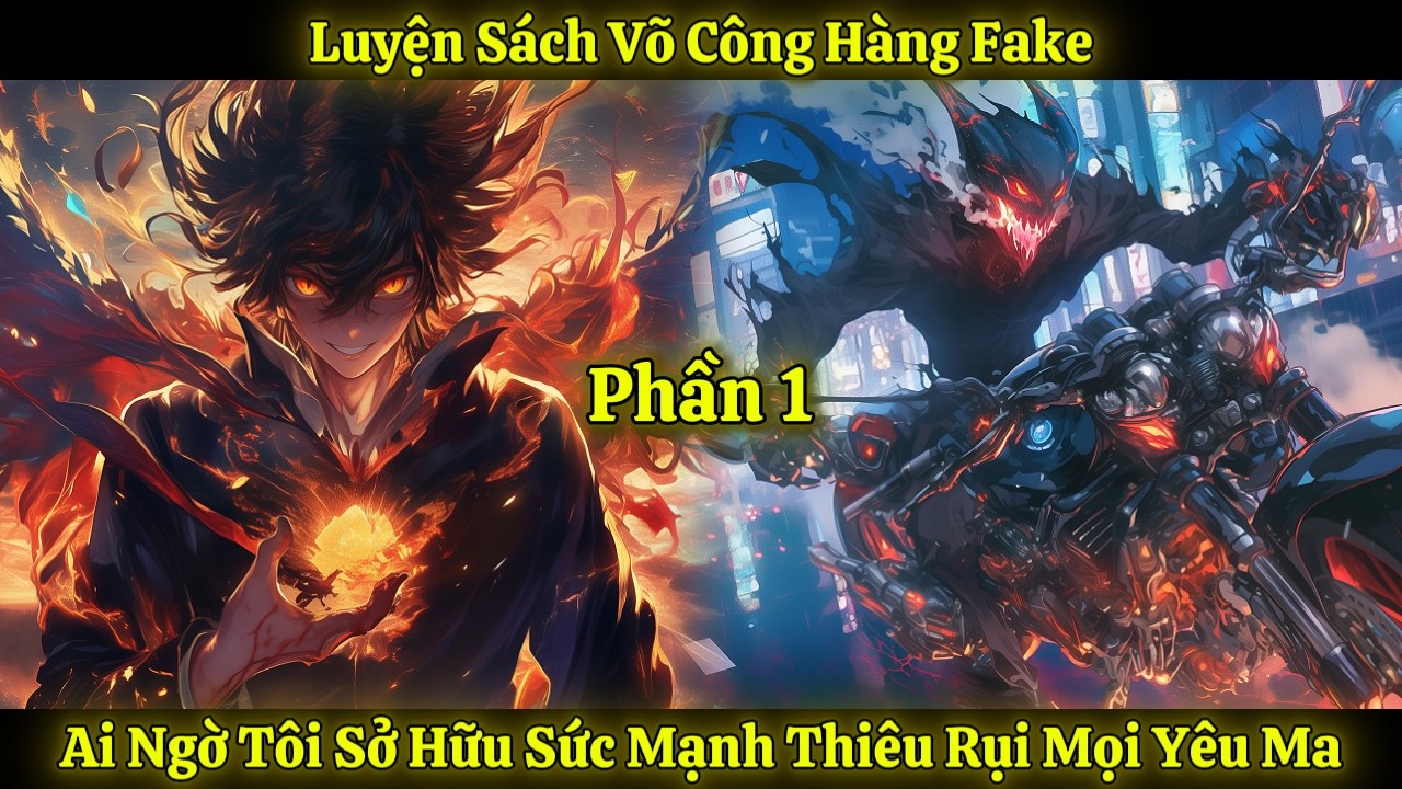 Luyện Sách Võ Công Hàng Fake, Ai Ngờ Tôi Sở Hữu Sức Mạnh Thiêu Rụi Mọi Yêu Ma | Phần 1