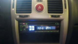 Alpine CDE-9872 and HMC  96340-1C000 Sample Sound