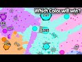 8 Color Battle Royale 3 - Diep.io-Style Territory War [Marble Race in Unity] #25