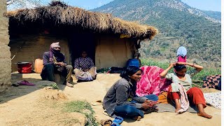 peaceful And relaxing Himalayan village life || Daily Routine of Nepali activities village lifestyle