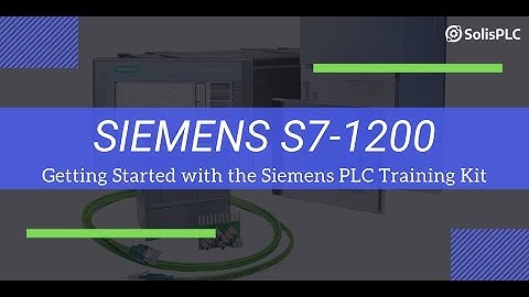 Siemens S7 1200 PLC - Starter Kit Unboxing, TIA Portal Tutorial and PLC Programming