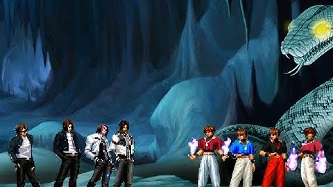 KOF MUGEN !! Counter Kyo Kusanagi Team VS Super Chris Team