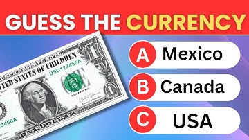 Guess The Country By Its CURRENCY! 🌍💵🧐😱