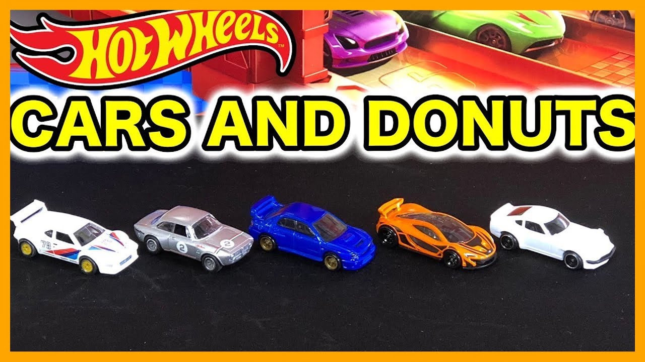 ホットウィール カーズ＆ドーナツ（CARS & Donuts）5台セット