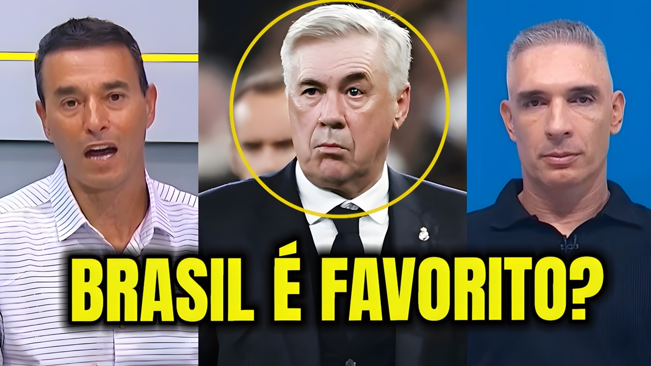 🇧🇷 BRASIL É FAVORITO? COMENTARISTAS DIVERGEM SOBRE A SELEÇÃO