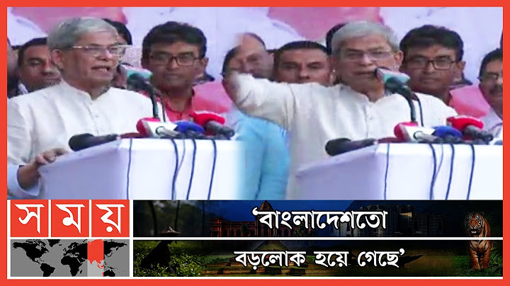 '১০ টাকা কেজি চাল খাওয়াবে বলেছিল, খাচ্ছেন না ১০ টাকা কেজি?' | Mirza Fakhrul Islam Alamgir | BNP