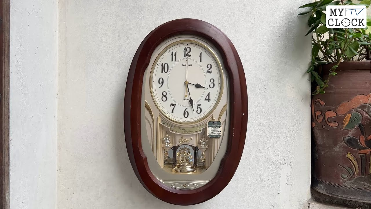 Am236b Seiko AM234H Hi-Fi Musical Pendulum Clock|セイコー振り子時計|Đồng hồ SEIKO 6 bản ...