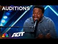 HILARIOUS Comic Barry Brewer Talks Black Church Music | Auditions | AGT 2023