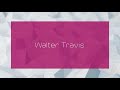 Walter Travis - appearance の動画、YouTube動画。