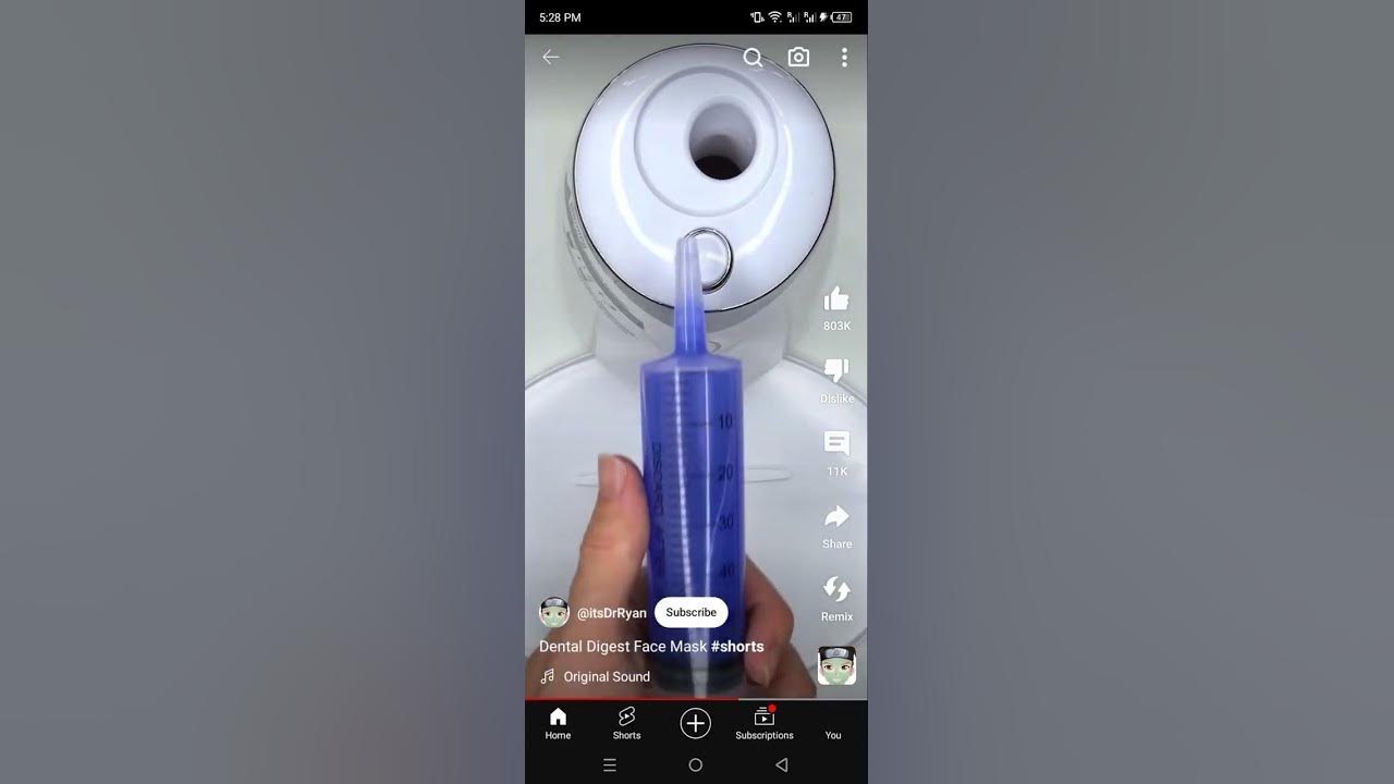 I like itsDrRyan dental digest face mask🥰🥰🥰 YouTube