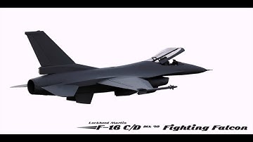 F-16: 3D Model, Rigging and Animation - Test