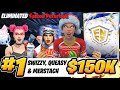 REACCIONANDO AL PRIMER DÍA DEL MUNDIAL DE FORTNITE 🏆(Lyon) - Aimx Lukky yh!