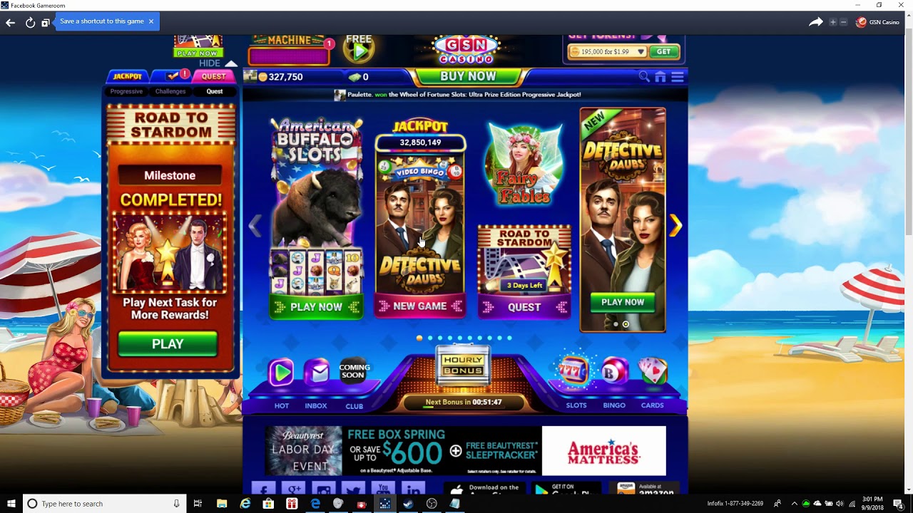 WILD BUFFALO & DETECTIVE DAUBS - GSN CASINO - EPISODE #1