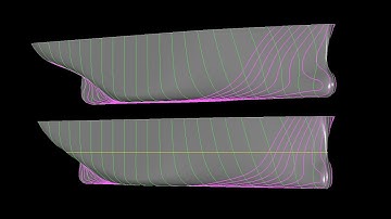 Maxsurf Parametric Transformation and Resistance