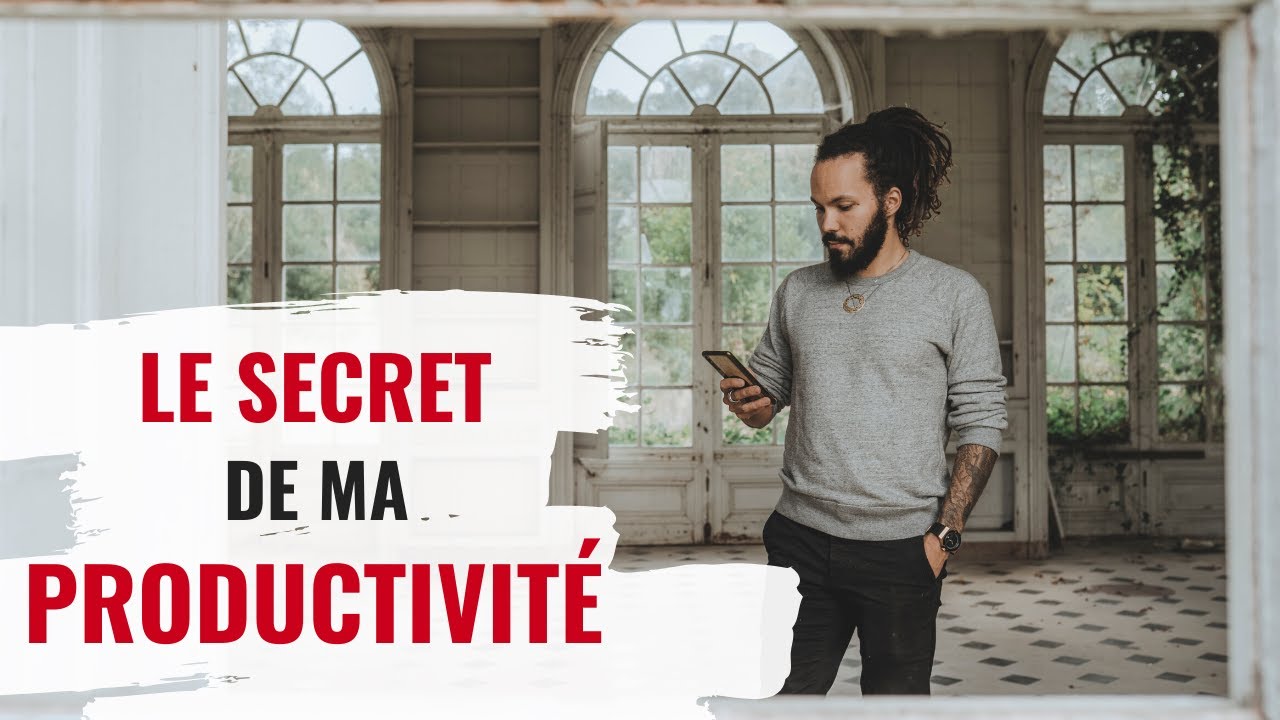 Comment je fais pour faire autant (le secret de ma productivité) - YouTube