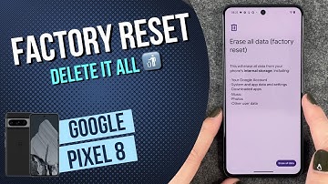 Google Pixel 8 - How to reset to factory settings • 📱 • 🅧 • ⏬ • | Tutorial