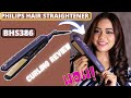 Philips BHS386 KeraShine Straightener (Purple) Review for Hair Curling