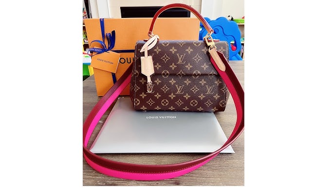 Louis Vuitton Monogram Cluny BB Bordeaux Fuchsia