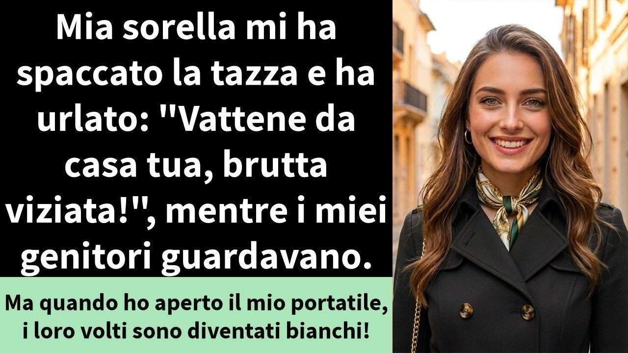 “Ecco a te, viziata!” ha urlato mia sorella Amanda lanciando contro il muro della cucina la tazza che mia nonna mi aveva regalato poco prima di morire. Sono rimasta lì a guardare i pezzi di...