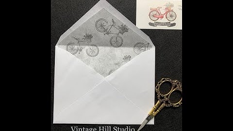 Easy Peasy Envelope Liners - no dies or tricky measurements