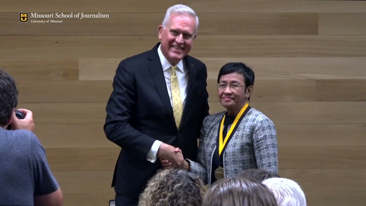 Missouri Honor Medal 2025: Maria Ressa acceptance speech